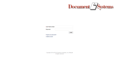Desktop Screenshot of central.documentsystems.com